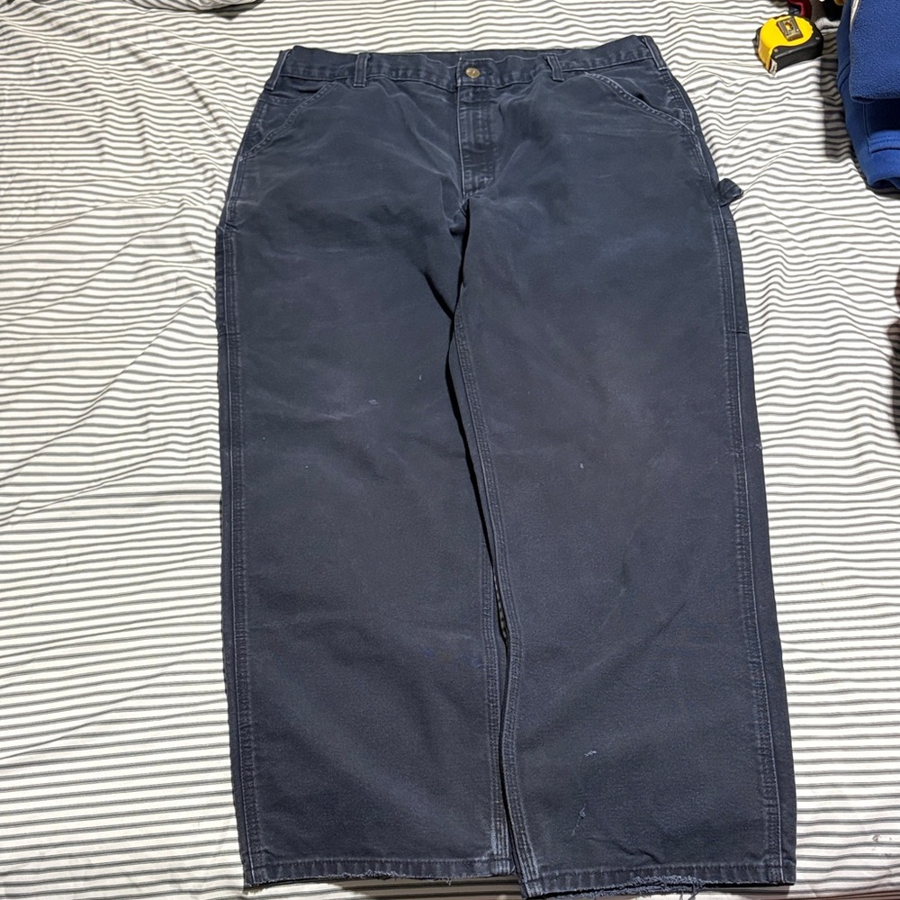 Carhartt Men's Dark Blue Cargo Pants